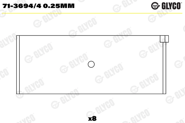 GLYCO 71-3694/4 0.25MM