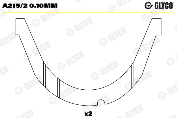 GLYCO A215/2 0.10MM