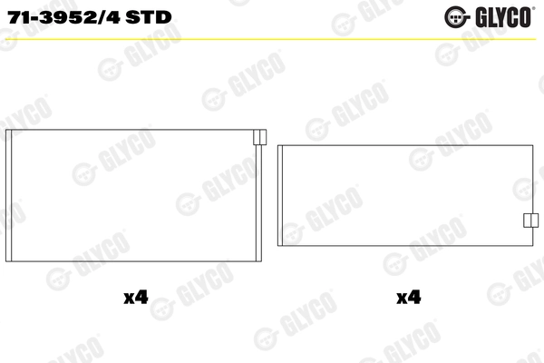GLYCO 71-3952/4 STD