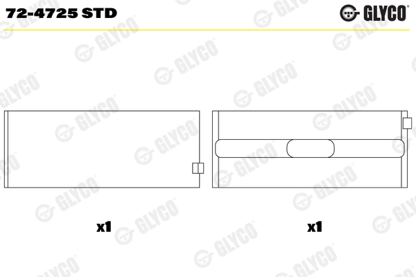 GLYCO 72-4725 STD
