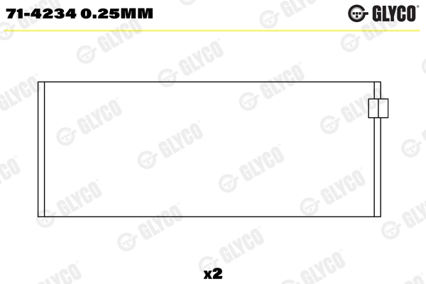 GLYCO 71-4234 0.25MM