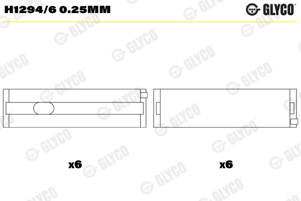 GLYCO H1294/6 0.25MM
