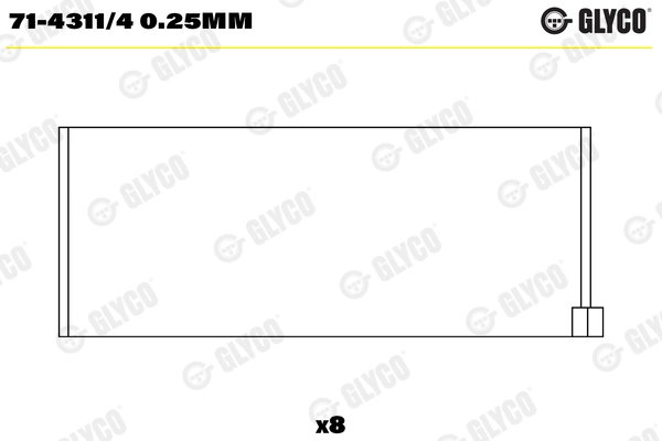 GLYCO 71-4311/4 0.25MM