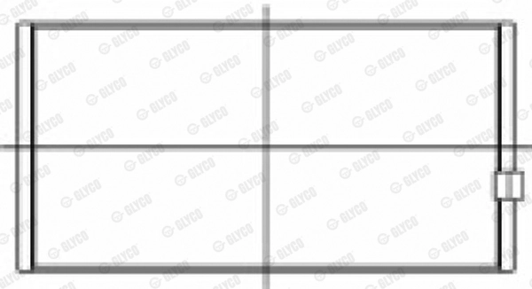 Coussinet de bielle GLYCO 71-4239 STD