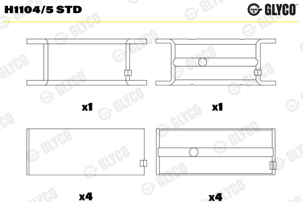 GLYCO H1104/5 STD