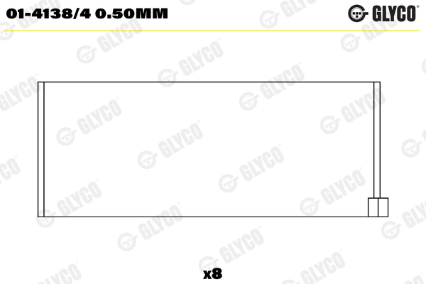 GLYCO 01-4138/4 0.50MM