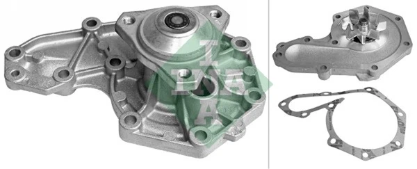 INA 538 0057 10 — Насос водяний RENAULT, MITSUBISHI, OPEL, VOLVO Ruville 65533 (Вир-во INA)