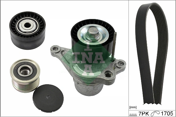 SCHAEFFLER INA 529 0423 20 — Роликовий модуль натягувача ременя (ролик, ремінь)