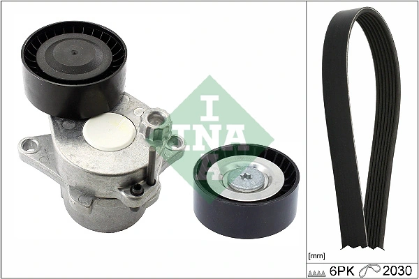 SCHAEFFLER INA 529 0539 10 — Роликовий модуль натягувача ременя (ролик, ремінь)
