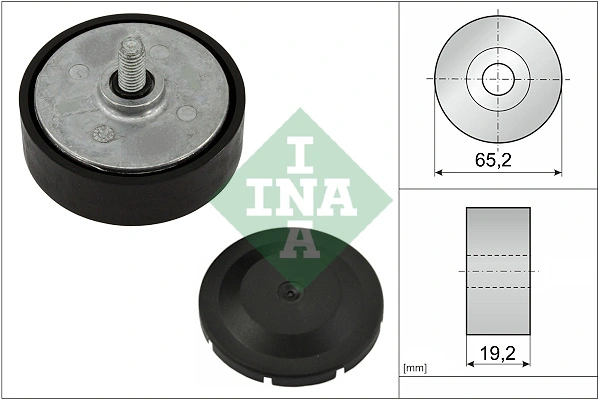 INA 532 1142 10 — Напрямний ролик поліклинового ременя (Вир-во INA)