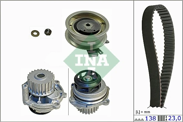 Pompe à eau + kit de courroie crantée Schaeffler INA 530 0171 31