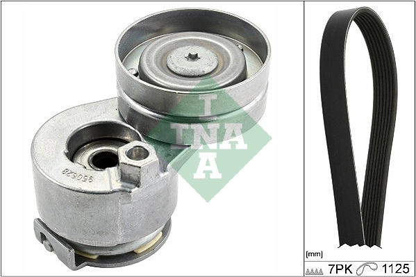 SCHAEFFLER INA 529 0088 10 — Комплект поліклінового ременя