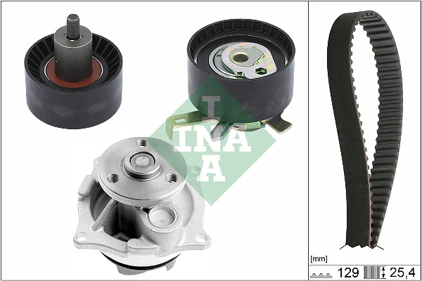 Pompe à eau + kit de courroie crantée Schaeffler INA 530 0066 30