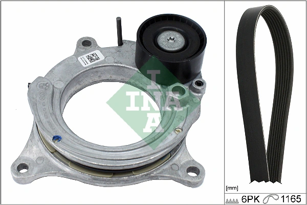 SCHAEFFLER INA 529 0488 10 — Роликовий модуль натягувача ременя (ролик, ремінь)
