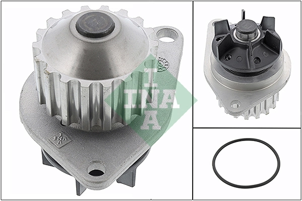 Pompe à eau, refroidissement du moteur INA