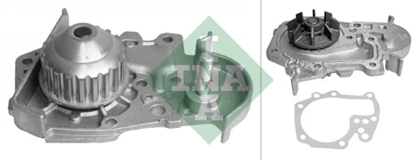 INA 538 0021 10 — Насос водяний RENAULT Ruville 65516 (Вир-во INA)