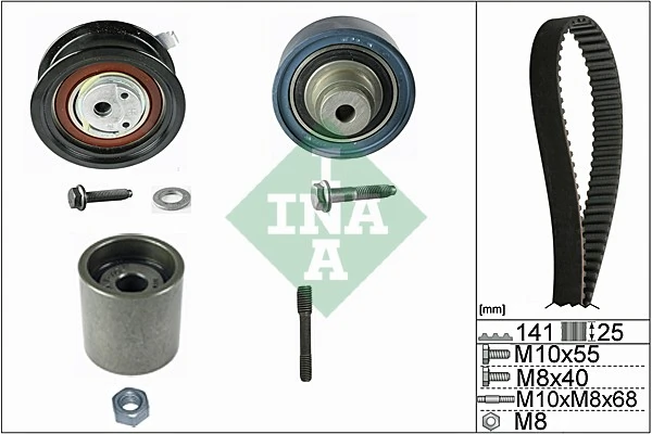 INA 530 0361 10 — Ремкомплект грм VAG 1.9TDI (Вир-во INA)