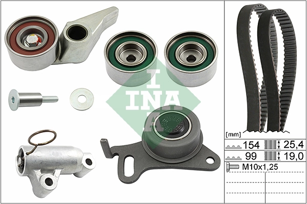 INA 530 0594 10 — Комплект ременя ГРМ (Вир-во INA)