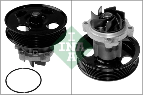 INA 538 0442 10 — Водяний насос FIAT 500 10/07 - (Вир-во INA)