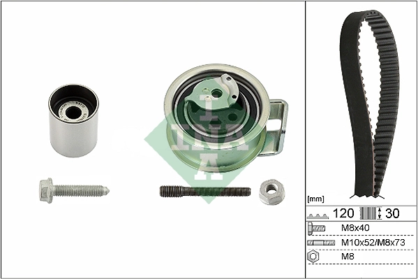SCHAEFFLER INA 530 0176 10 — Комплект ременя ГРМ