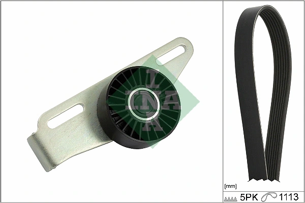 SCHAEFFLER INA 529 0441 10 — Роликовий модуль натягувача ременя (ролик, ремінь)