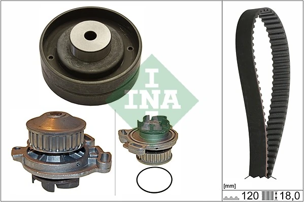 SCHAEFFLER INA 530 0151 30 — Помпа з комплектом ременя ГРМ
