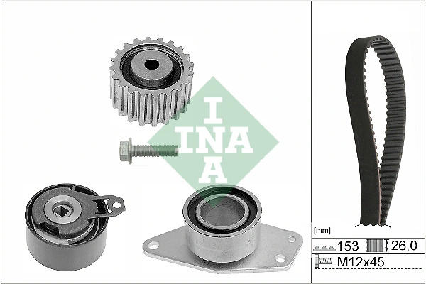SCHAEFFLER INA 530 0357 10 — Комплект ременя ГРМ