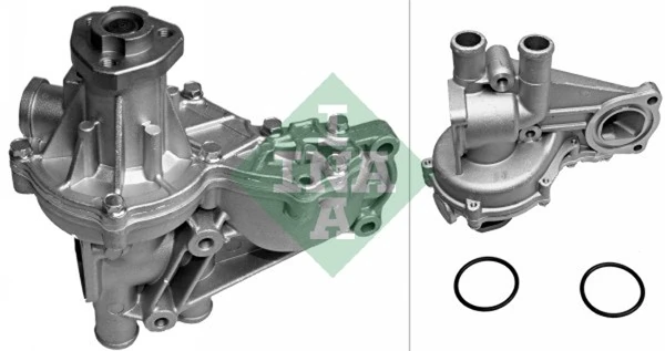 Pompe à eau, refroidissement du moteur INA
