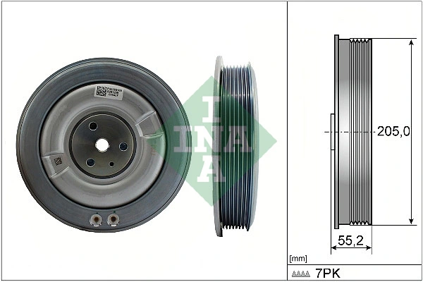 Poulie, vilebrequin Schaeffler INA 544 0506 10