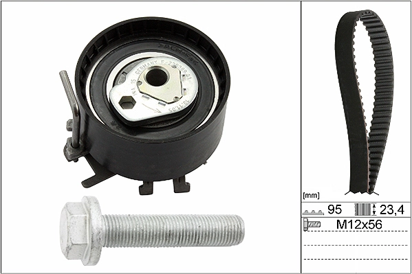 SCHAEFFLER INA 530 0195 10 — Комплект ременя ГРМ