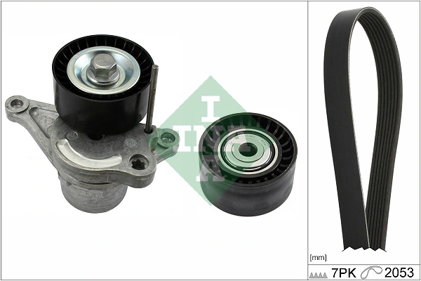 SCHAEFFLER INA 529 0352 10 — Роликовий модуль натягувача ременя (ролик, ремінь)