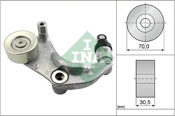 INA 534 0316 10 — Натяжні ролики для легкових автомобілів (вир-во INA)