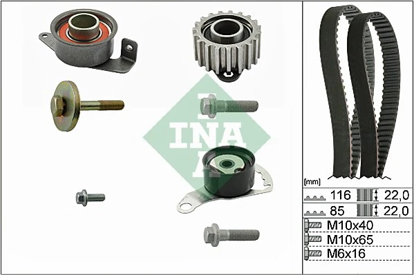 INA 530 0104 10 — Комплекти натяжних роликів (вир-во INA)