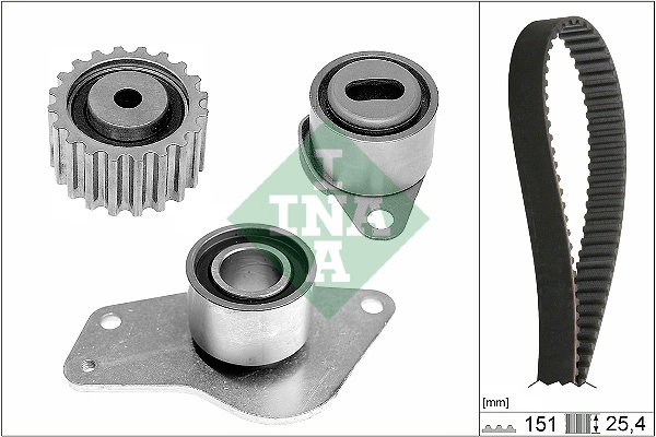 INA 530 0185 10 — Ремкомплект грам RENAULT Kangoo (KC0/1) D 55 1.9 (Вир-во INA)