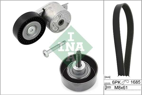 SCHAEFFLER INA 529 0218 10 — Комплект поліклінового ременя