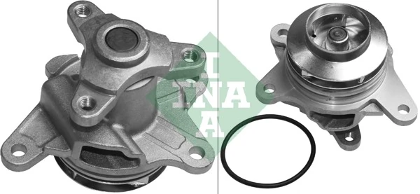 INA 538 0399 10 — Водяний насос NISSAN 21010-00Q2C QASHQAI +2 I (J10, JJ10), 12/06 - 12/13 1.6 dCi (Вир-во INA)