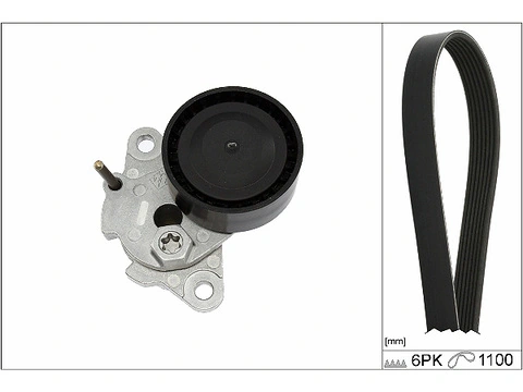 SCHAEFFLER INA 529 0085 10 — Роликовий модуль натягувача ременя (ролик, ремінь)