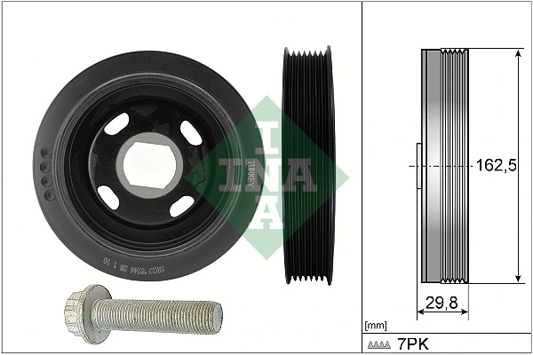 Kit de poulies, vilebrequin Schaeffler INA 544 0179 20