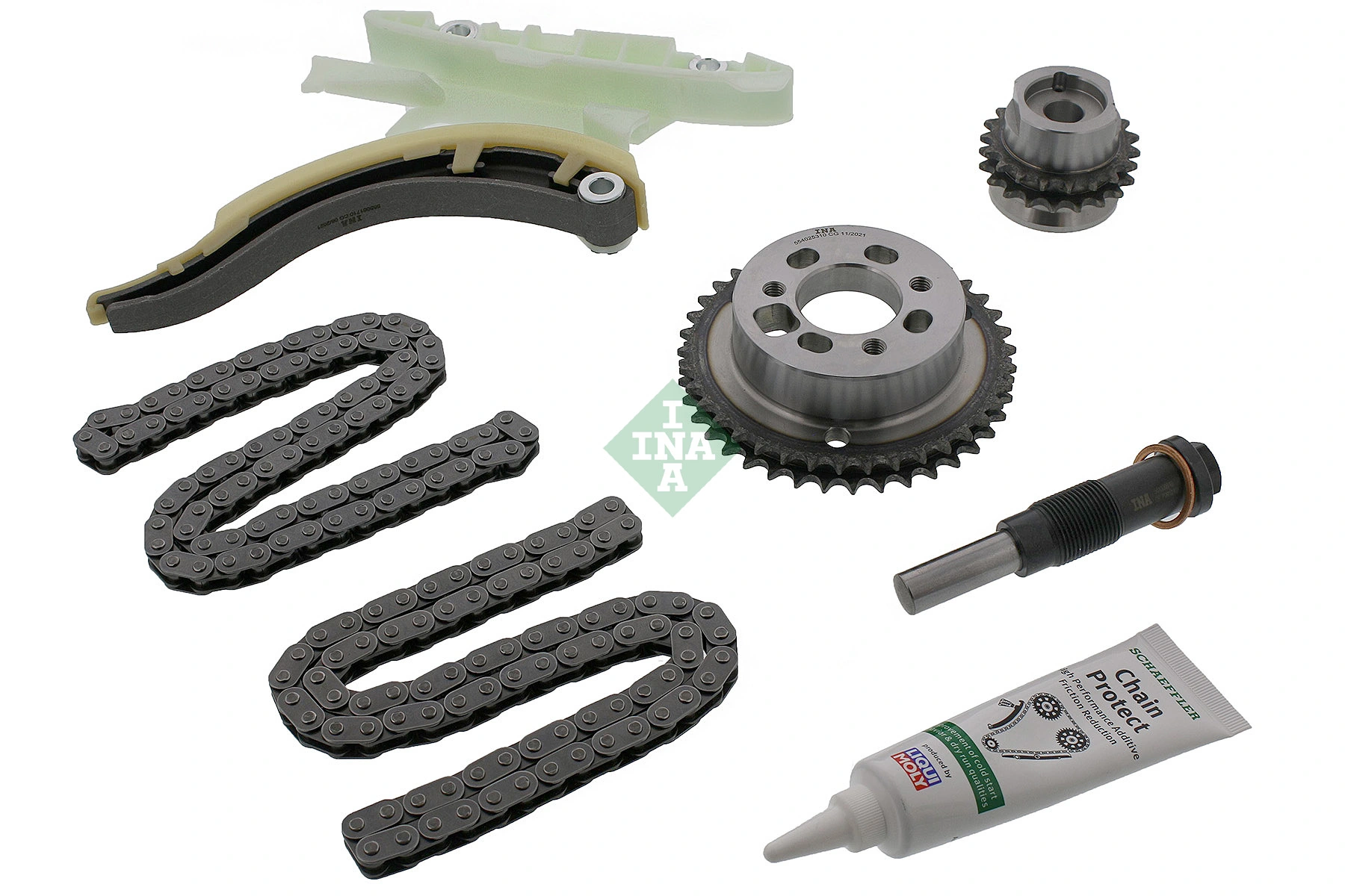INA 559 1009 30 — Комплект ланцюгів ПНВТ з шестернями FORD 1,8 TDCI (вир-во INA)