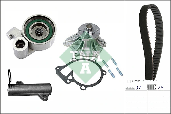 Water Pump & Timing Belt Kit
