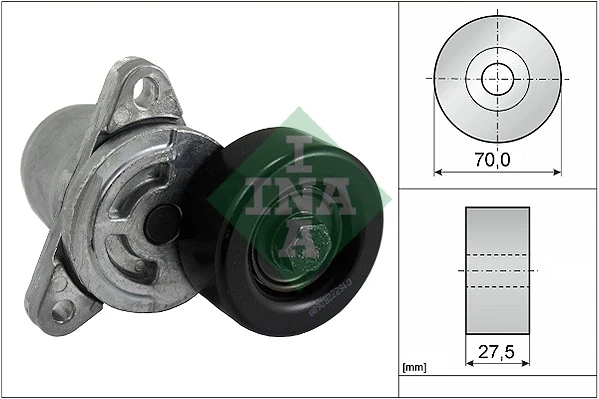 INA 534 0306 10 — Натяжні ролики для легкових автомобілів (Вир-во INA)