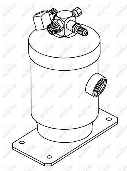 Filtre déshydratant, climatisation NRF 33219