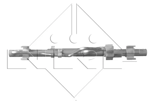 Condenseur, climatisation NRF 350078