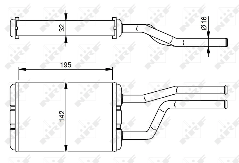 Système de chauffage NRF 58358