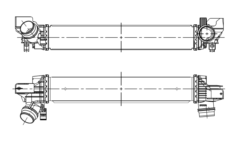Intercooler, échangeur NRF 309115