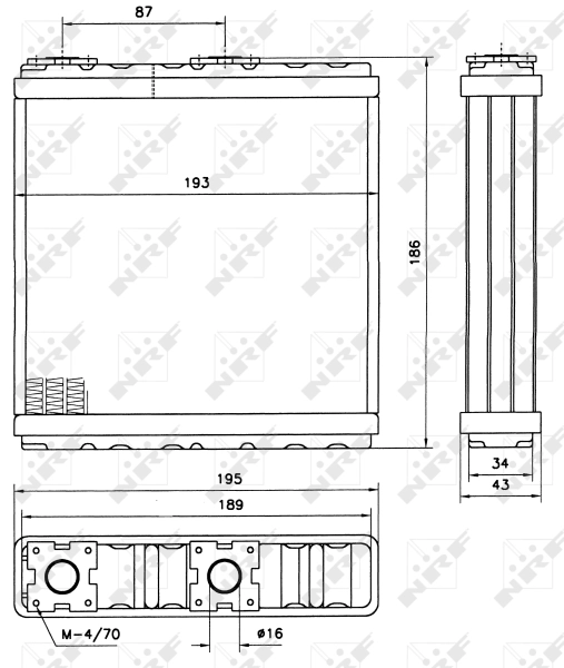 Système de chauffage NRF 52098