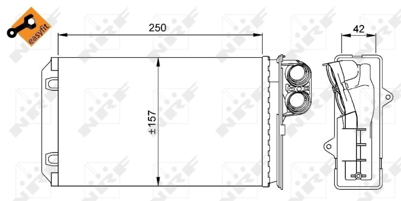 Système de chauffage NRF 58629