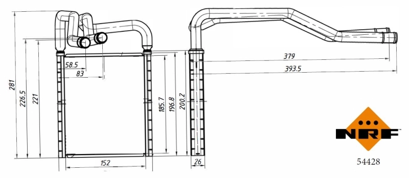 Système de chauffage NRF 54428