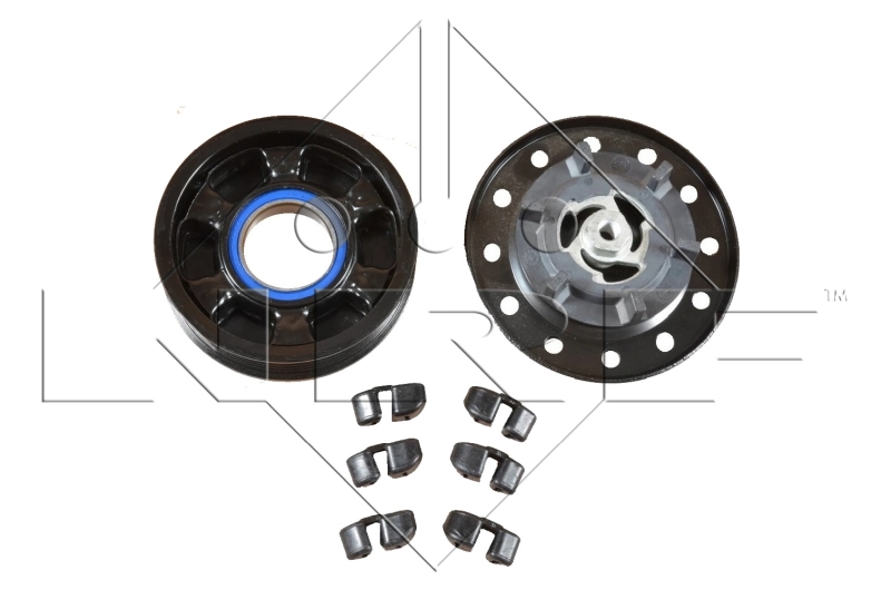 Embrayage magnétique, pour compresseurs de climatisation NRF 380049