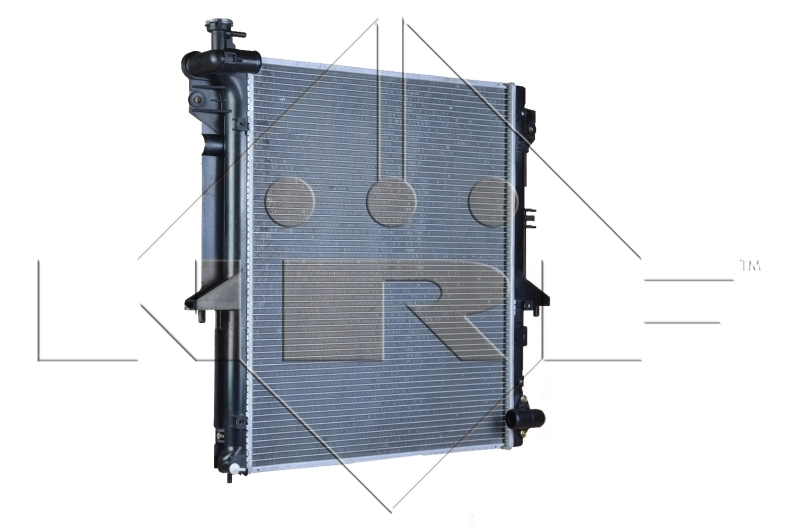 NRF 53907 — Радіатор охолодження MITSUBISHI L200 2.5D 06- (вир-во NRF)